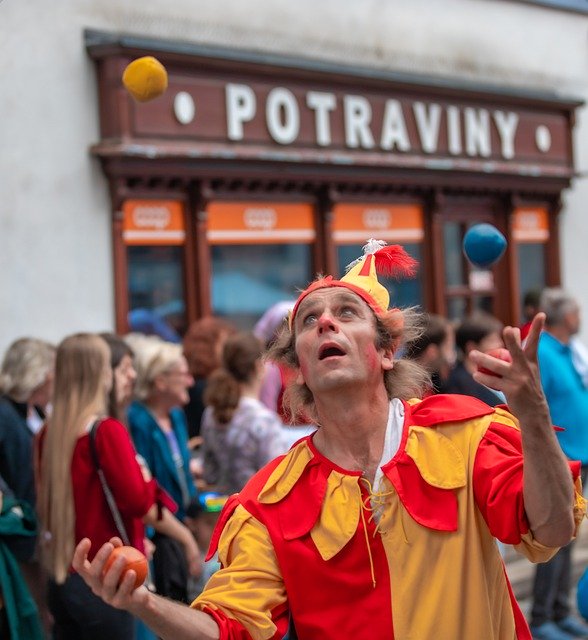 Скачать бесплатно Clown Comedian Zhangler The - бесплатное фото или изображение для редактирования с помощью онлайн-редактора изображений GIMP