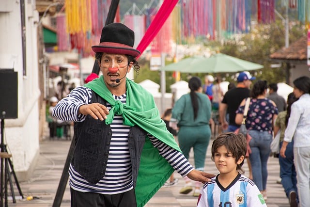 Free download clown kid show theatre culture free picture to be edited with GIMP free online image editor