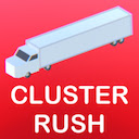 Cluster Rush Unblocked Running  screen for extension Chrome web store in OffiDocs Chromium