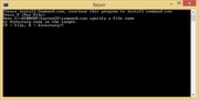 Free download CMD.exe to Command.com Repairing Copying Batch File free photo or picture to be edited with GIMP online image editor