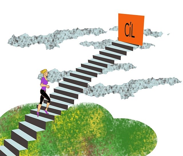 Free download Coaching Target Stairs -  free illustration to be edited with GIMP free online image editor