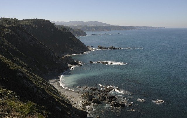 Free download Coastline Beach Spain -  free photo or picture to be edited with GIMP online image editor