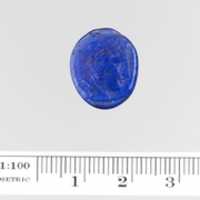Free download Cobalt-blue glass cameo free photo or picture to be edited with GIMP online image editor