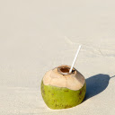 Coconut on the beach  screen for extension Chrome web store in OffiDocs Chromium