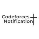 Codeforces Notification  screen for extension Chrome web store in OffiDocs Chromium