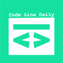 Code Line Daily  screen for extension Chrome web store in OffiDocs Chromium