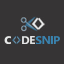 Codesnip Increase your productivity  screen for extension Chrome web store in OffiDocs Chromium