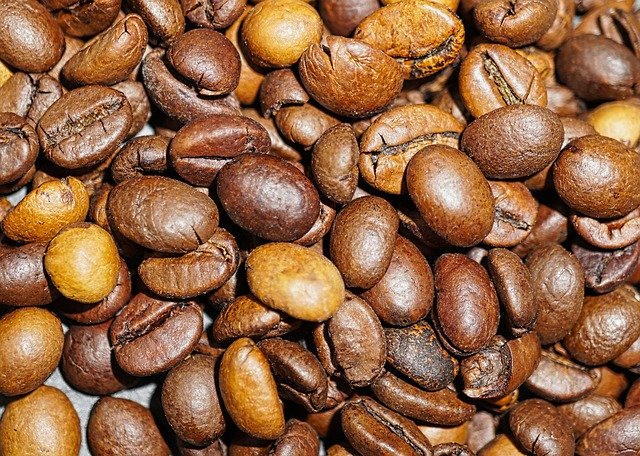 Templat Photo Coffee Bean Macro - untuk OffiDocs