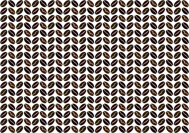 Free download Coffee Beans Pattern -  free illustration to be edited with GIMP free online image editor