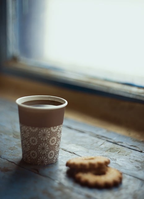 Free download coffee cup cookies drink window free picture to be edited with GIMP free online image editor