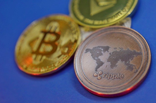 Free download Coins Cryptocurrencies Ripple -  free photo or picture to be edited with GIMP online image editor