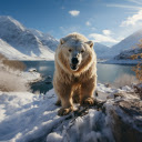 Cold country bear  screen for extension Chrome web store in OffiDocs Chromium
