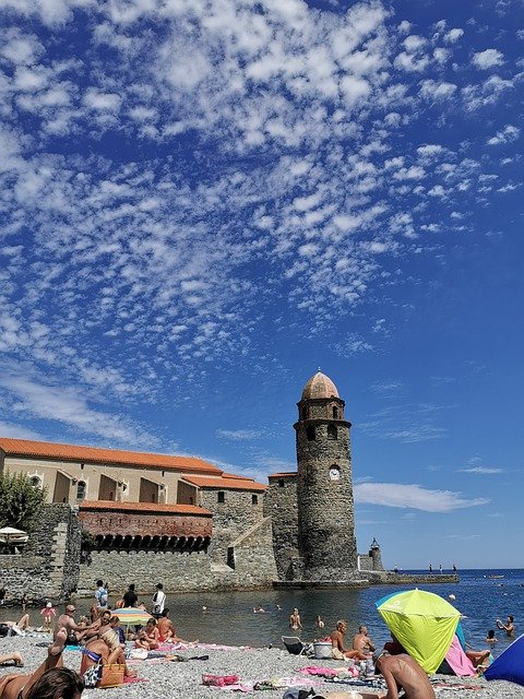 Free download Collioure France Cote Vermeille -  free photo or picture to be edited with GIMP online image editor