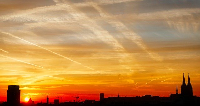 دانلود رایگان Cologne Dom Sunrise - عکس یا تصویر رایگان قابل ویرایش با ویرایشگر تصویر آنلاین GIMP