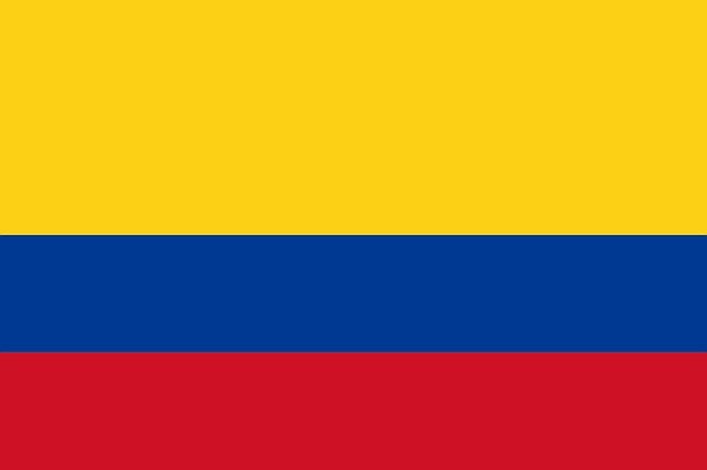 Bezpłatne pobieranie Flaga Kolumbii - bezpłatne zdjęcie lub obraz do edycji za pomocą internetowego edytora obrazów GIMP