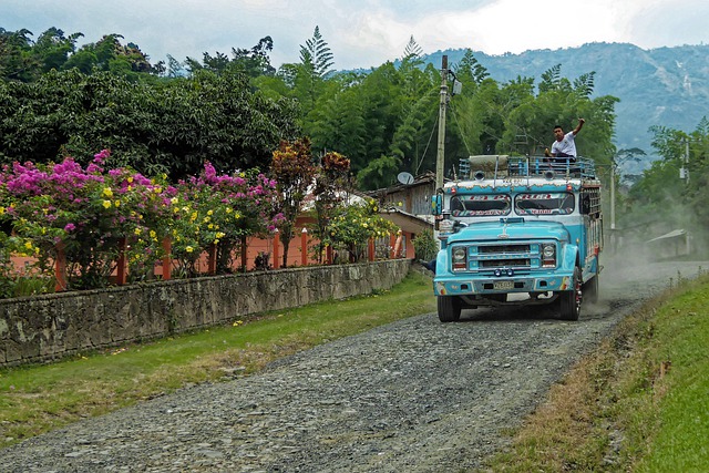 Free download colombia inza cauca bus transport free picture to be edited with GIMP free online image editor