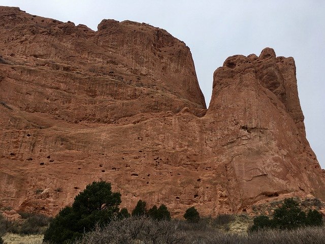 Free download Colorado Garden Of The Gods Rock -  free photo or picture to be edited with GIMP online image editor