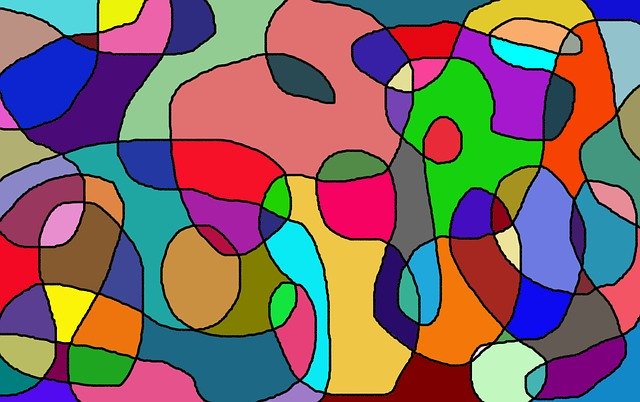 Free download Color Blending Chaos -  free illustration to be edited with GIMP free online image editor