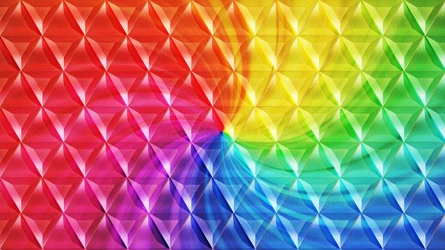 Free download Colorful Background Triangles -  free illustration to be edited with GIMP free online image editor