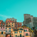 Colorful Buildings near Castle in Town  screen for extension Chrome web store in OffiDocs Chromium