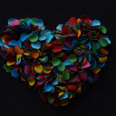 Colorful grafted hearts  screen for extension Chrome web store in OffiDocs Chromium