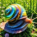 colorful snail wallpaper  screen for extension Chrome web store in OffiDocs Chromium