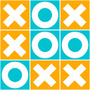 Colorful Tic Tac Toe  screen for extension Chrome web store in OffiDocs Chromium