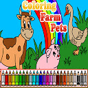 Coloring Farm Pets  screen for extension Chrome web store in OffiDocs Chromium