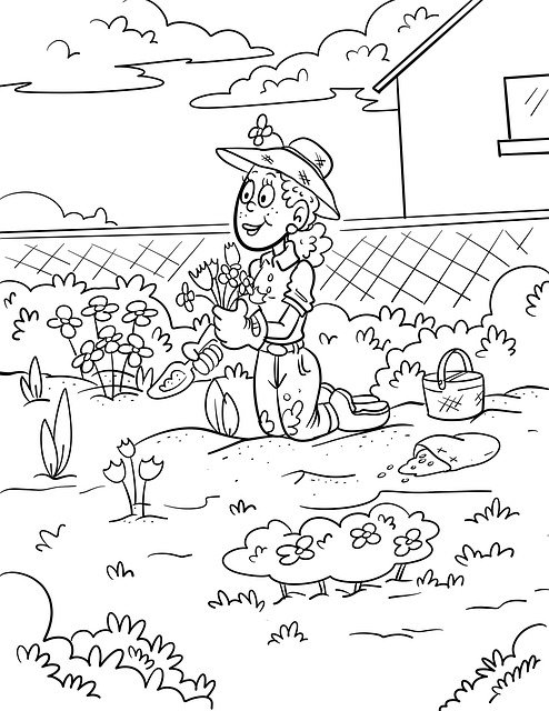 Free download Coloring Pages Picture -  free illustration to be edited with GIMP free online image editor
