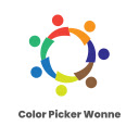 Color Picker Wonne  screen for extension Chrome web store in OffiDocs Chromium