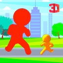 Color Race 3D Hypercasual Running Game  screen for extension Chrome web store in OffiDocs Chromium