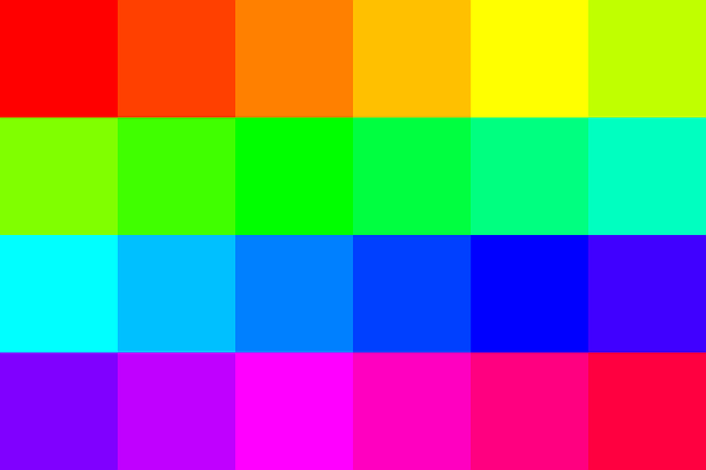 Free download Colors Palette Rainbow - Free vector graphic on Pixabay free illustration to be edited with GIMP free online image editor