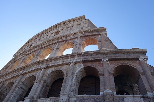 Free download Colosseum Rome The -  free photo or picture to be edited with GIMP online image editor