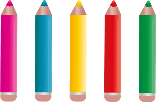 Free download Colour Pencils Pens Paint Colored - Free vector graphic on Pixabay free illustration to be edited with GIMP free online image editor