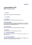 Libreng pag-download ng Communications Plan DOC, XLS o PPT template na libreng i-edit gamit ang LibreOffice online o OpenOffice Desktop online