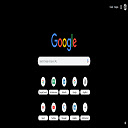 Complete BLACK theme  screen for extension Chrome web store in OffiDocs Chromium