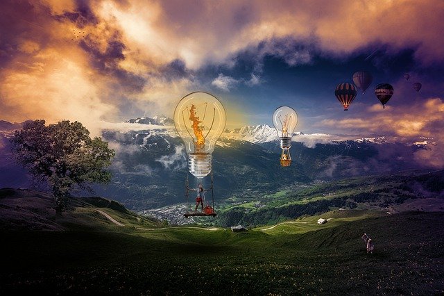 Kostenloser Download Composing Hot Air Balloon Ride - kostenloses Foto oder Bild zur Bearbeitung mit GIMP Online-Bildbearbeitung