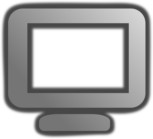 Free download Computer Grey Monitor - Free vector graphic on Pixabay free illustration to be edited with GIMP free online image editor