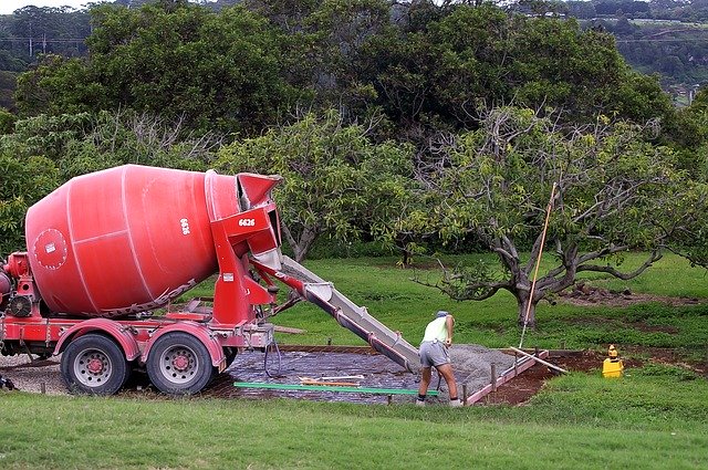 Free download Concrete Mixer Pouring -  free photo or picture to be edited with GIMP online image editor