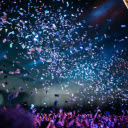 Confetti flying  screen for extension Chrome web store in OffiDocs Chromium