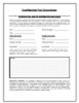 Free download Confidential Fax Cover Sheet 3 DOC, XLS or PPT template free to be edited with LibreOffice online or OpenOffice Desktop online