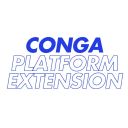 Conga Platform Extension  screen for extension Chrome web store in OffiDocs Chromium