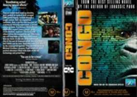 Free download Congo 1996 VHS Cover Art free photo or picture to be edited with GIMP online image editor