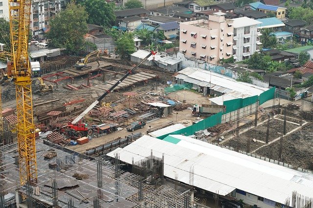 Muat turun percuma Construction Building The - foto atau gambar percuma untuk diedit dengan editor imej dalam talian GIMP