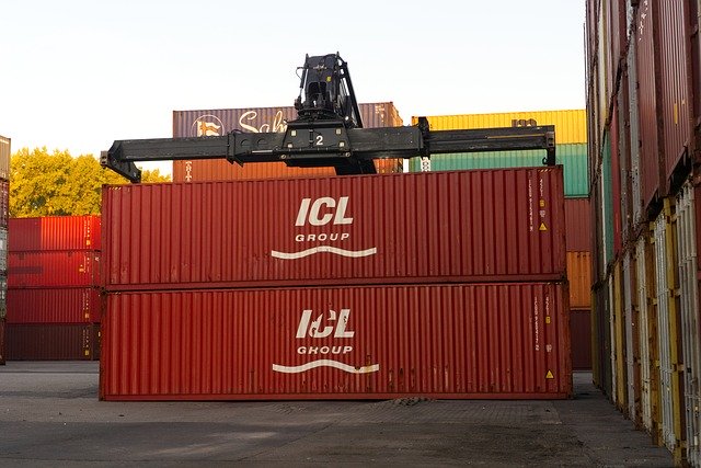 Tải xuống miễn phí Cần cẩu xếp container Sunrise - ảnh hoặc ảnh miễn phí được chỉnh sửa bằng trình chỉnh sửa ảnh trực tuyến GIMP