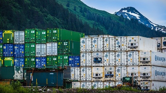 Безкоштовно завантажити безкоштовний шаблон фотографій Container Logistics Transport для редагування в онлайн-редакторі зображень GIMP