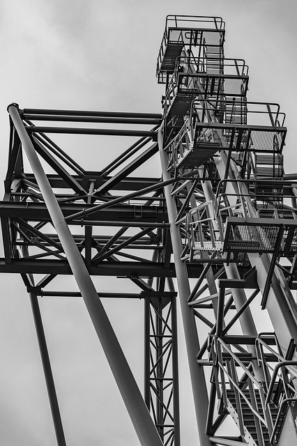 Descarga gratuita Container Port Crane Industry - foto o imagen gratuita para editar con el editor de imágenes en línea GIMP