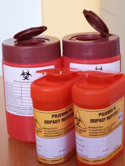 Free download Containers For Medical Waste -  free photo or picture to be edited with GIMP online image editor