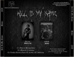 Free download Contraportada Kill Is My Name ( Demo 2008) free photo or picture to be edited with GIMP online image editor