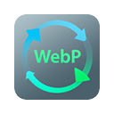 Convert to WebP  screen for extension Chrome web store in OffiDocs Chromium